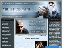 Tablet Screenshot of aboutcocaine.com